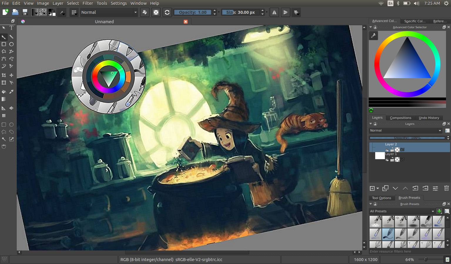 Krita, pour traiter des images, dessiner et peindre – Adte.ca